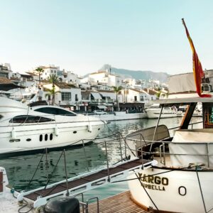 Explore the stunning yachts in Marbella, Spain's picturesque harbor, showcasing luxury and coastal living.