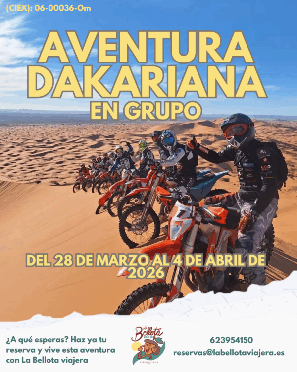 AVENTURA DAKARIANA EN GRUPO